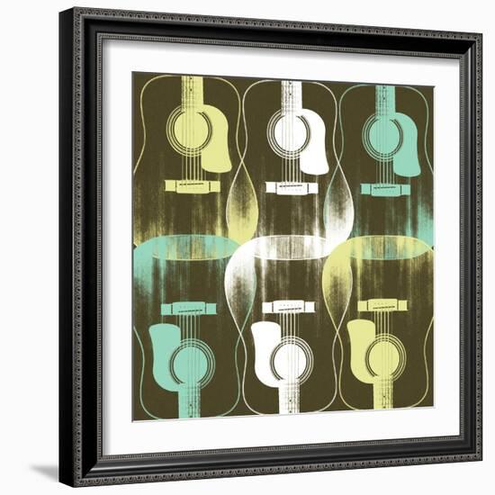 Guitars 7-Stella Bradley-Framed Premium Giclee Print