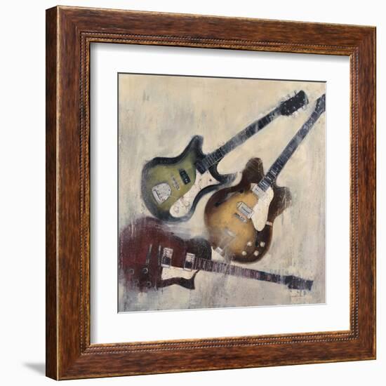 Guitars I-Joseph Cates-Framed Art Print