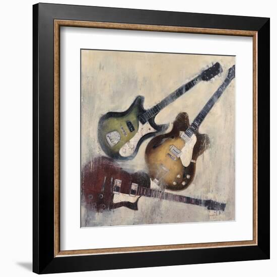 Guitars I-Joseph Cates-Framed Art Print