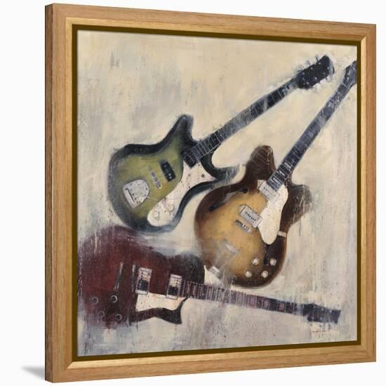 Guitars I-Joseph Cates-Framed Stretched Canvas