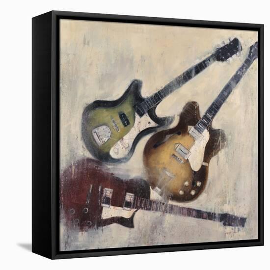 Guitars I-Joseph Cates-Framed Stretched Canvas