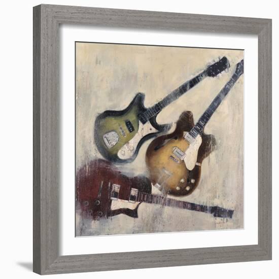 Guitars I-Joseph Cates-Framed Art Print