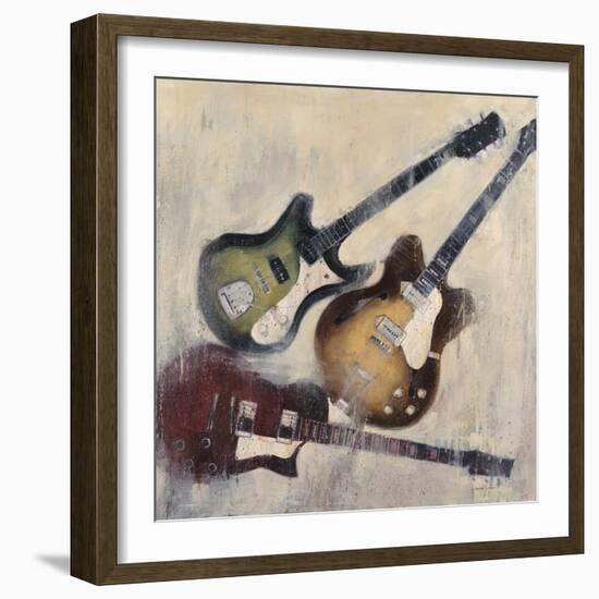 Guitars I-Joseph Cates-Framed Art Print