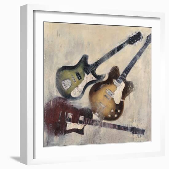 Guitars I-Joseph Cates-Framed Art Print