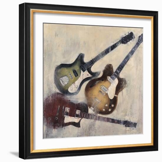 Guitars I-Joseph Cates-Framed Art Print