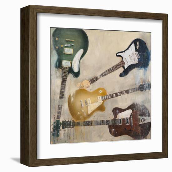 Guitars II-Joseph Cates-Framed Art Print