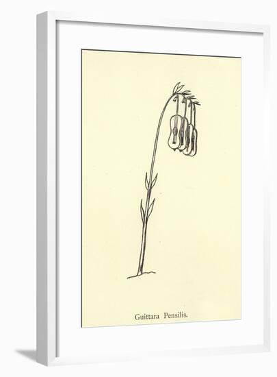 Guittara Pensilis-Edward Lear-Framed Giclee Print