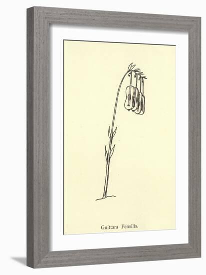 Guittara Pensilis-Edward Lear-Framed Giclee Print