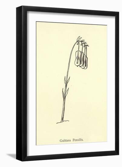 Guittara Pensilis-Edward Lear-Framed Giclee Print