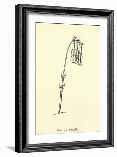 Guittara Pensilis-Edward Lear-Framed Giclee Print