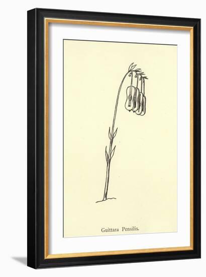 Guittara Pensilis-Edward Lear-Framed Giclee Print