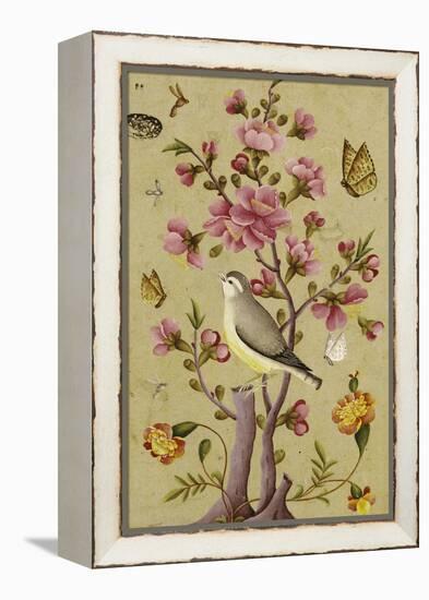 Gul-O Bulbul, Qajar Persia 19th Century-null-Framed Premier Image Canvas