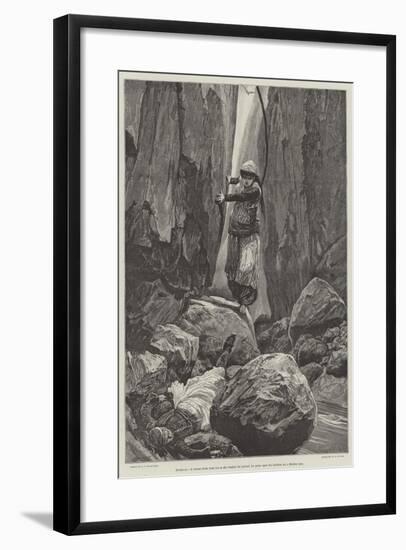 Gulbeyaz-Richard Caton Woodville II-Framed Giclee Print