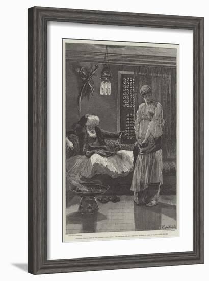 Gulbeyaz-Richard Caton Woodville II-Framed Giclee Print