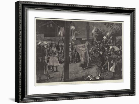 Gulbeyaz-Richard Caton Woodville II-Framed Giclee Print