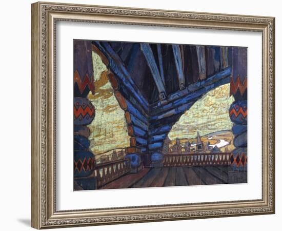 Gulbishche, 1900s-Nicholas Roerich-Framed Giclee Print