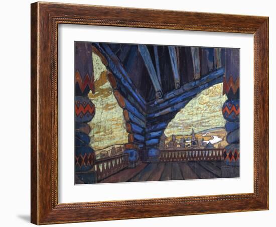 Gulbishche, 1900s-Nicholas Roerich-Framed Giclee Print