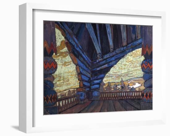 Gulbishche, 1900s-Nicholas Roerich-Framed Giclee Print