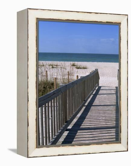 Gulf Coast, Longboat Key, Florida, United States of America, North America-Fraser Hall-Framed Premier Image Canvas