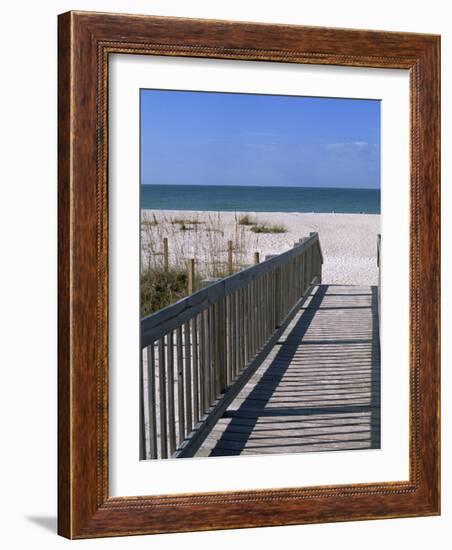 Gulf Coast, Longboat Key, Florida, United States of America, North America-Fraser Hall-Framed Photographic Print