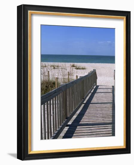 Gulf Coast, Longboat Key, Florida, United States of America, North America-Fraser Hall-Framed Photographic Print