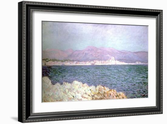 Gulf of Antibes, 1888-Claude Monet-Framed Giclee Print