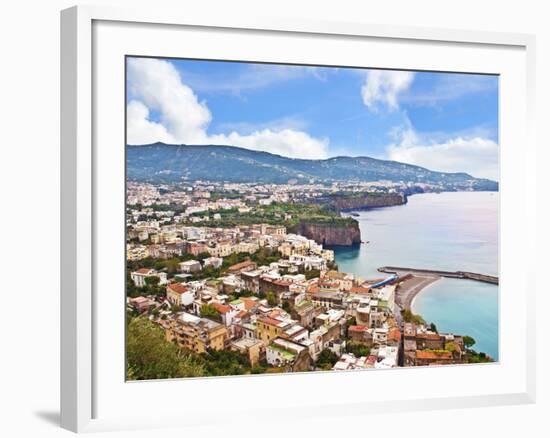 Gulf of Naples, Campania, Italy-Miva Stock-Framed Photographic Print