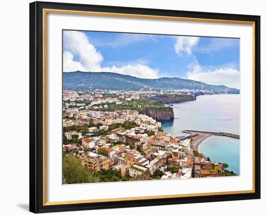 Gulf of Naples, Campania, Italy-Miva Stock-Framed Photographic Print