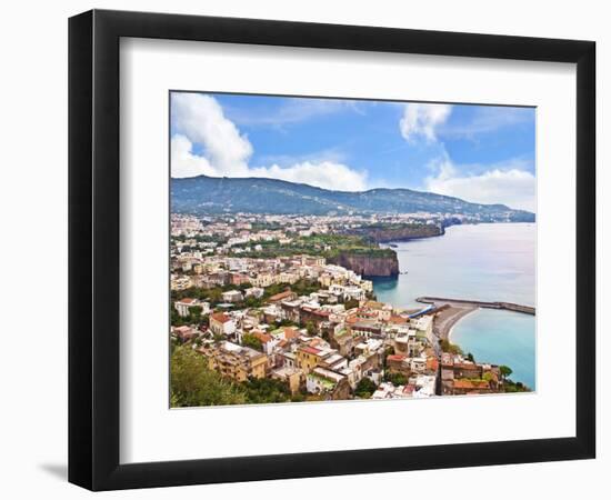 Gulf of Naples, Campania, Italy-Miva Stock-Framed Photographic Print