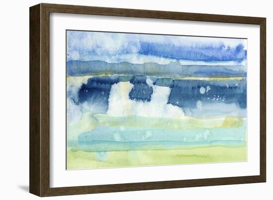 Gulf Shore I-Alicia Ludwig-Framed Art Print