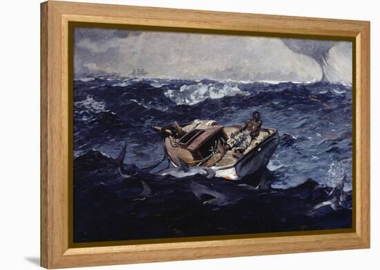 Gulf Stream-Winslow Homer-Framed Premier Image Canvas