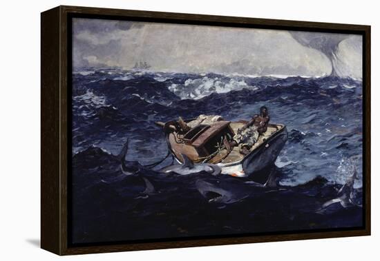 Gulf Stream-Winslow Homer-Framed Premier Image Canvas