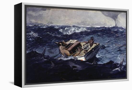 Gulf Stream-Winslow Homer-Framed Premier Image Canvas