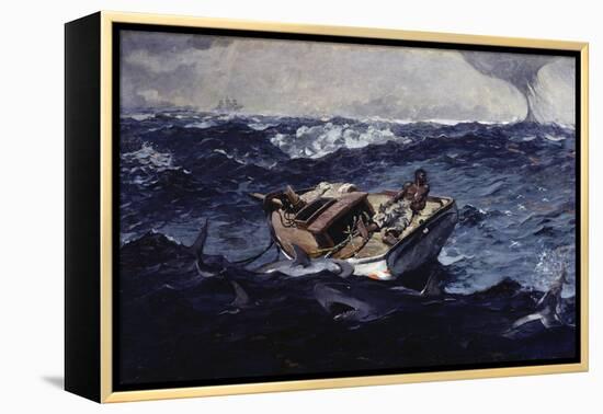 Gulf Stream-Winslow Homer-Framed Premier Image Canvas