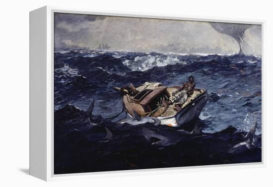 Gulf Stream-Winslow Homer-Framed Premier Image Canvas