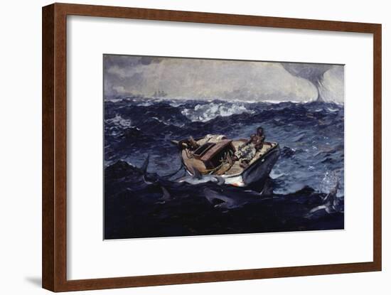 Gulf Stream-Winslow Homer-Framed Giclee Print