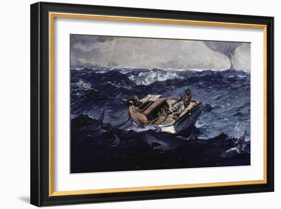 Gulf Stream-Winslow Homer-Framed Giclee Print