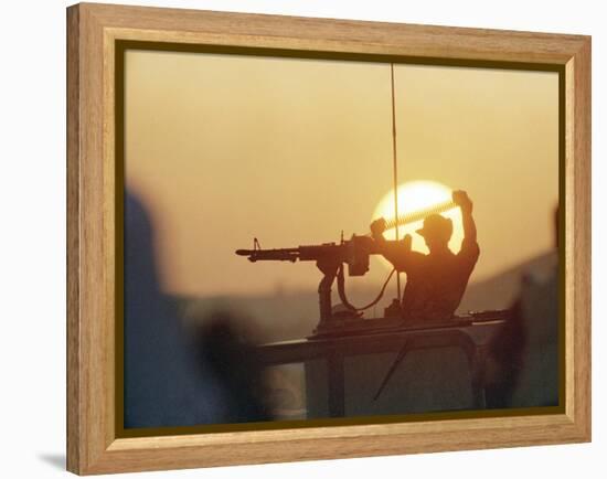 Gulf War 1990-Diether Endlicher-Framed Premier Image Canvas
