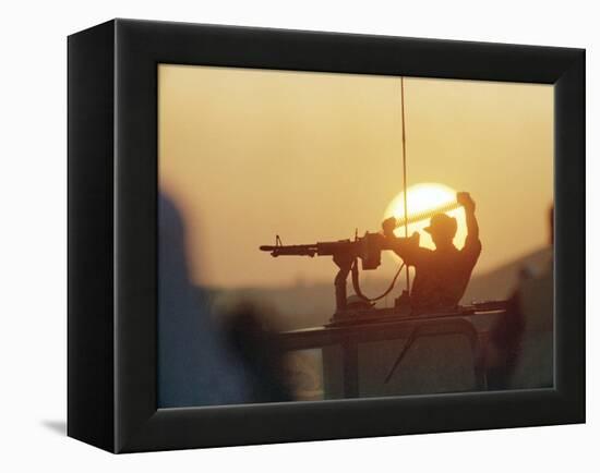 Gulf War 1990-Diether Endlicher-Framed Premier Image Canvas