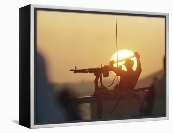 Gulf War 1990-Diether Endlicher-Framed Premier Image Canvas