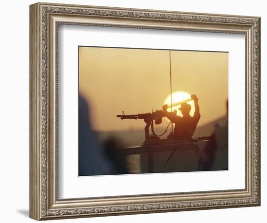 Gulf War 1990-Diether Endlicher-Framed Photographic Print