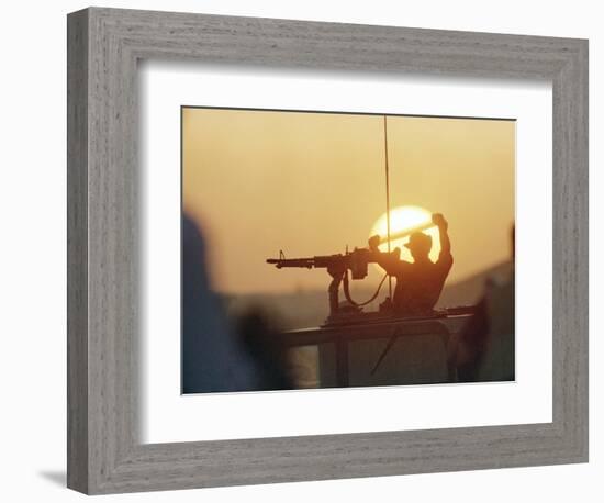 Gulf War 1990-Diether Endlicher-Framed Photographic Print