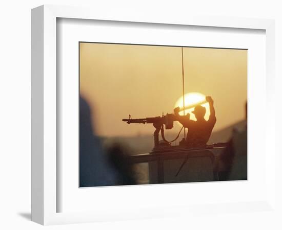 Gulf War 1990-Diether Endlicher-Framed Photographic Print