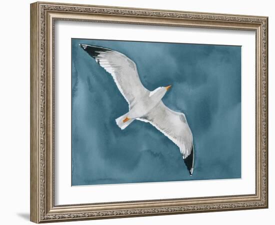 Gull in a Gale I-Grace Popp-Framed Art Print