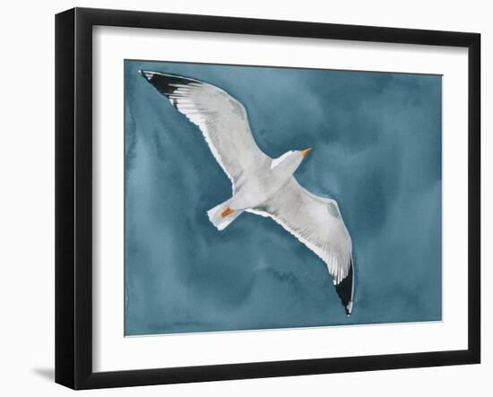 Gull in a Gale I-Grace Popp-Framed Art Print