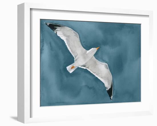 Gull in a Gale I-Grace Popp-Framed Art Print