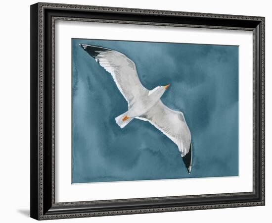 Gull in a Gale I-Grace Popp-Framed Art Print