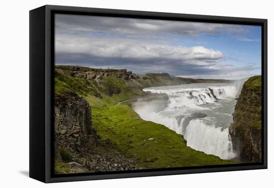 Gullfoss Waterfall, Golden Circle, Iceland, Polar Regions-Yadid Levy-Framed Premier Image Canvas