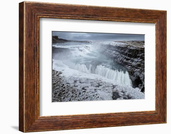 Gullfoss Waterfall, (Golden Falls), Iceland-null-Framed Photographic Print