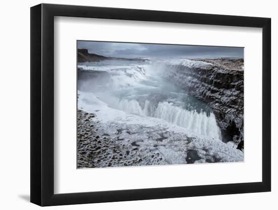 Gullfoss Waterfall, (Golden Falls), Iceland-null-Framed Photographic Print